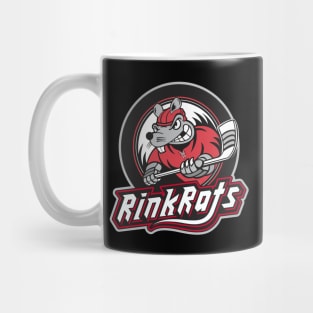 Rink Rats Hockey Logo Mug